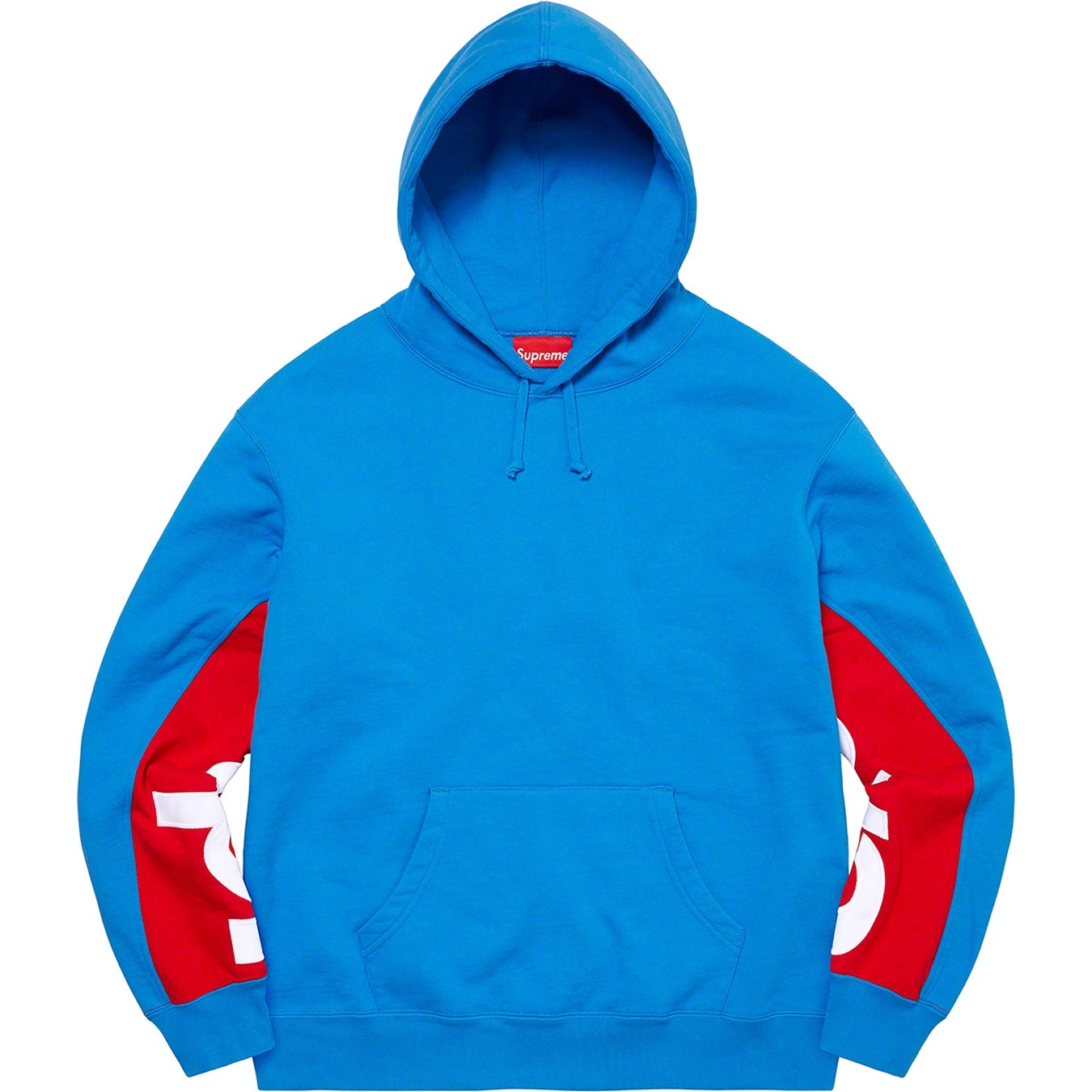 Cropped Panels Hooded Sweatshirt view 22
